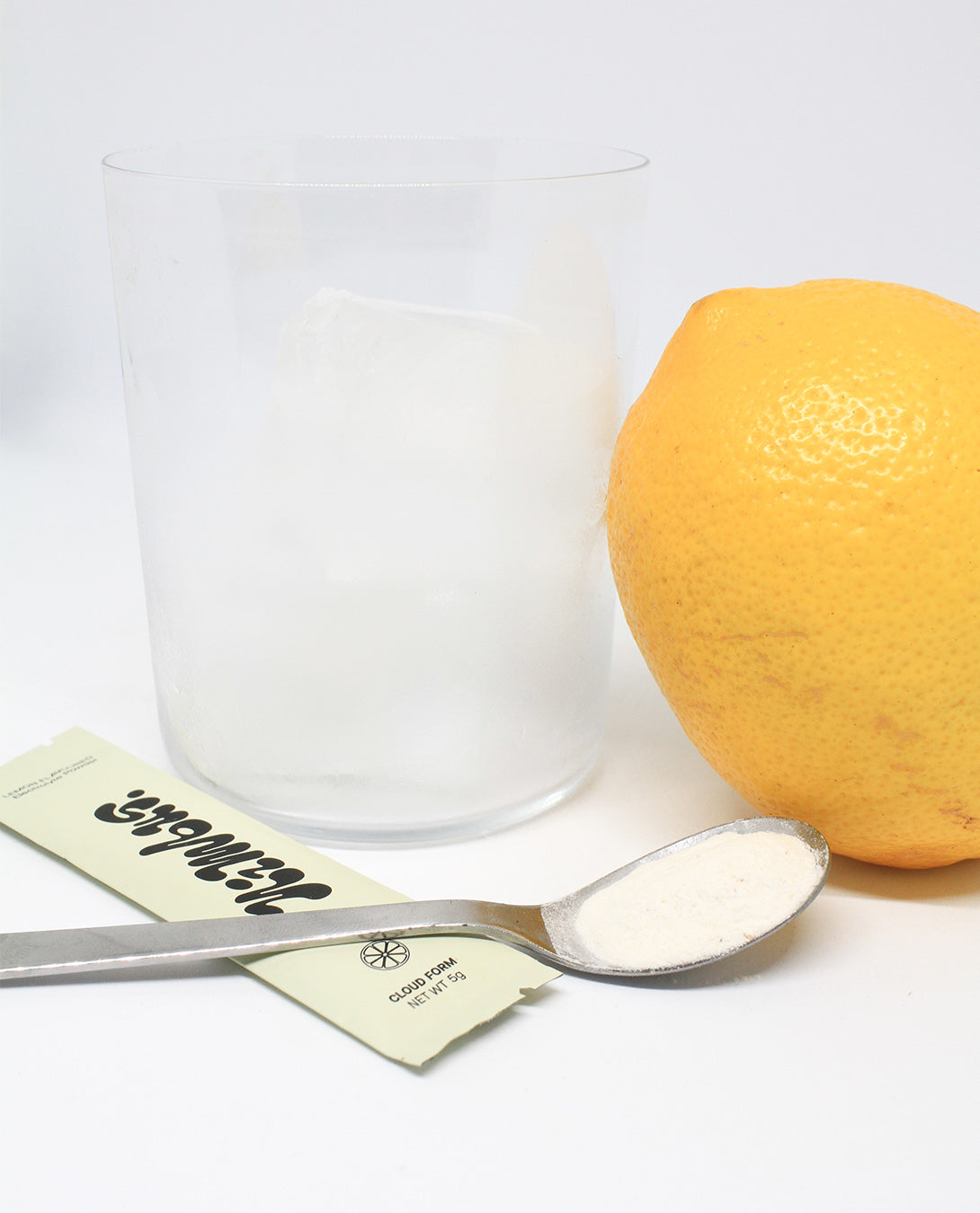 Electrolyte Powder Natural Lemon Hydration Cloud Form Sachets