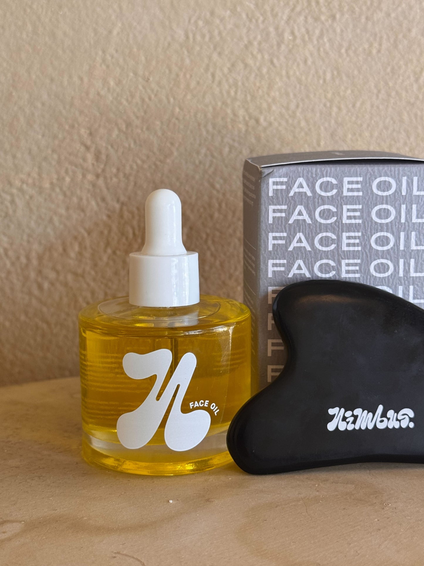 Face Oil + Gua Sha Set