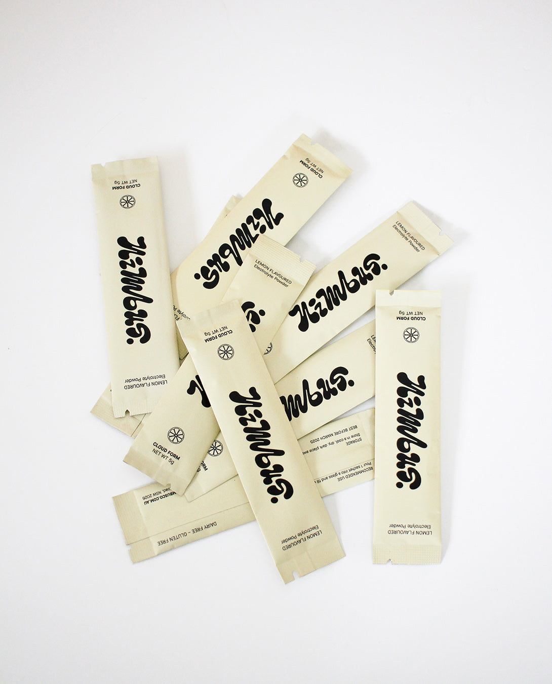 Electrolyte Powder Natural Hydration Cloud Form Sachets