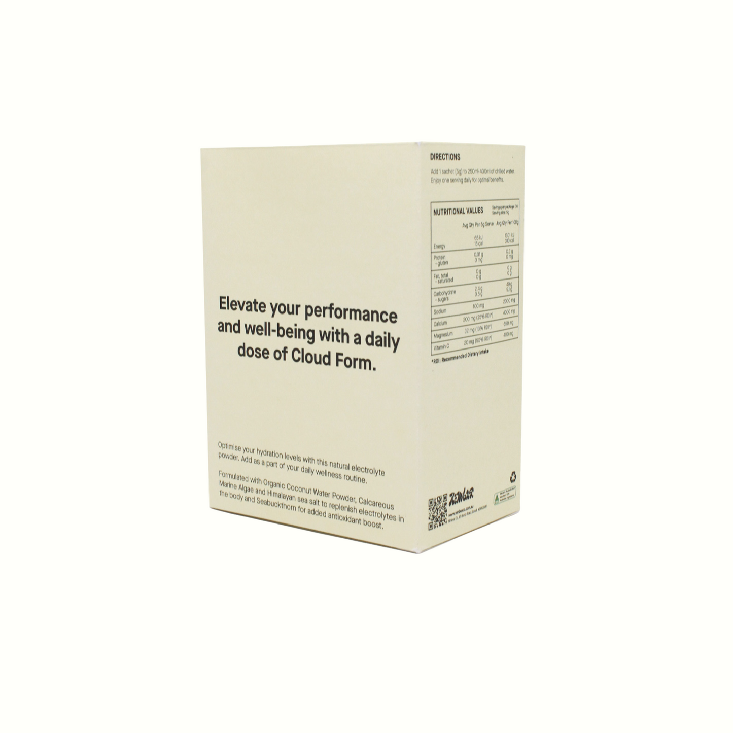 Cloud Form Sachets